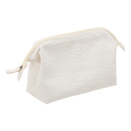 Trousse Bouclette polyester blanc
