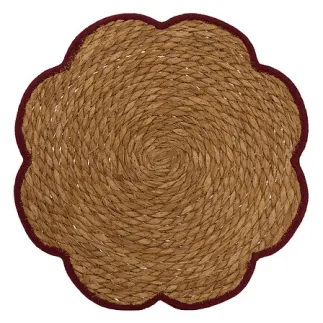Set de table Mona fleur 38cm jonc