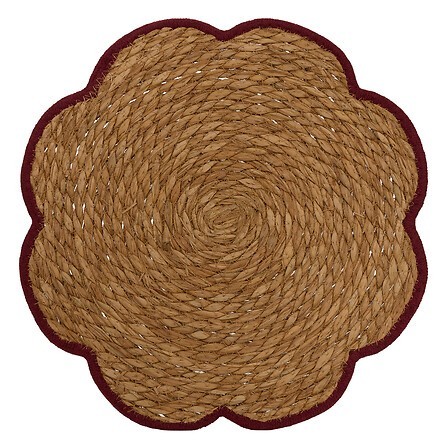 Set de table Mona fleur 38cm jonc