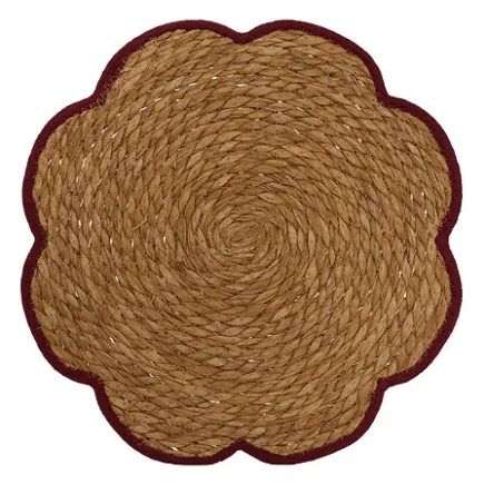 Set de table Mona fleur 38cm jonc