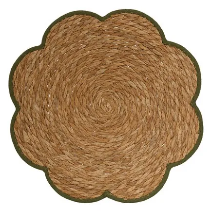 Set de table Mona fleur 38cm jonc