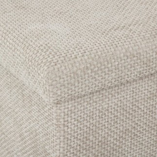 Pouf Velvy 31x31cm argile