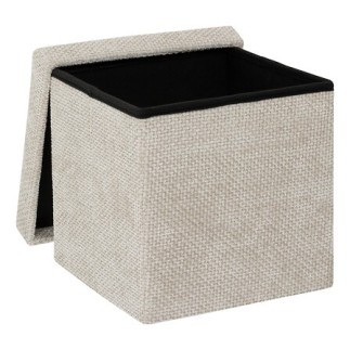 Pouf Velvy 31x31cm argile