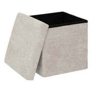 Pouf Velvy 31x31cm argile