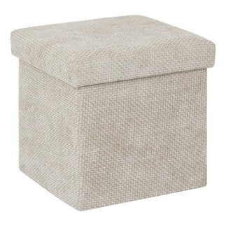 Pouf Velvy 31x31cm argile