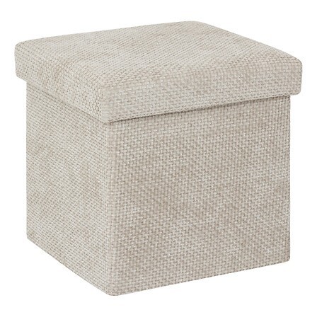 Pouf Velvy 31x31cm argile