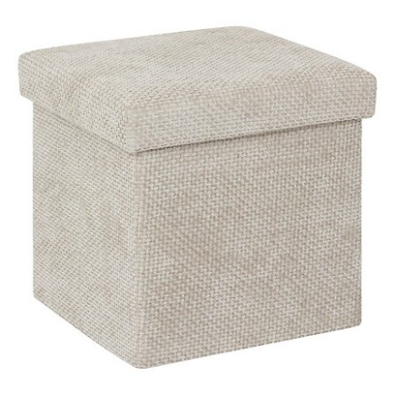 Pouf Velvy 31x31cm argile