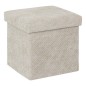 Pouf Velvy 31x31cm argile