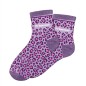 Chaussettes paillettes leopard princesse