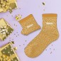 Chaussettes paillettes leopard tetue