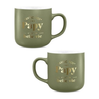 Mug Mat Papy C'Est La Belle Vie