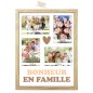 Toile Tuftee Cadre Photos Bonheur En Famille 30x40cm