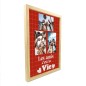 Toile Tuftee Cadre Photos Les Amis C'Est La Vie 30x40cm Toile Tuftee Cadre Photos Les Amis C'Est La Vie 30x40cm