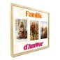 Toile Tuftee Cadre Photos Famille D'Amour 30x40cm Toile Tuftee Cadre Photos Famille D'Amour 30x40cm