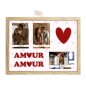 Toile Tuftee Cadre Photos Amour Amour 30x40cm Toile Tuftee Cadre Photos Amour Amour 30x40cm