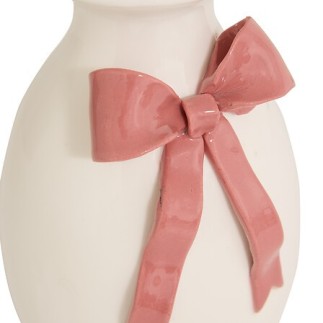 Vase Mona 18cm céramique nœud