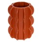 Vase Homy 19cm céramique oreille orange