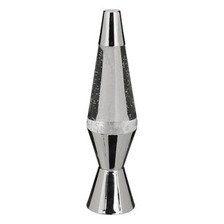 Lampe tornade Lava argent