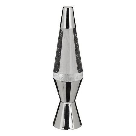 Lampe tornade Lava argent