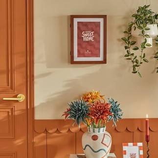 Boite à clés Homy 33cm bois cadre photo