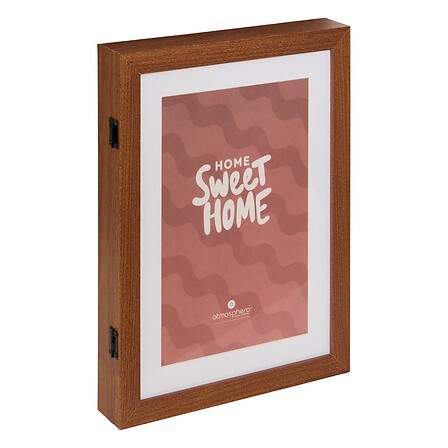 Boite à clés Homy 33cm bois cadre photo