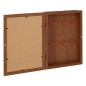 Boite à clés Homy 33cm bois cadre photo