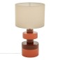 Lampe Fiva 50cm grès bordeaux