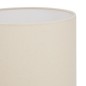 Lampe cylindre Vilma 41,5cm grès marron