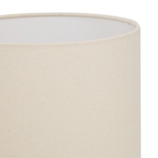 Lampe cylindre Vilma 41,5cm grès ocre