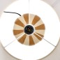 Lampe cylindre Vilma 41,5cm grès ocre