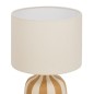 Lampe cylindre Vilma 41,5cm grès ocre