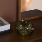 Lampe LED citrouille Assia 12cm verre