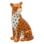 Léopard déco Crush 20cm céramique
