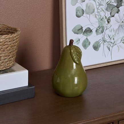 Poire déco Nirina 15cm céramique