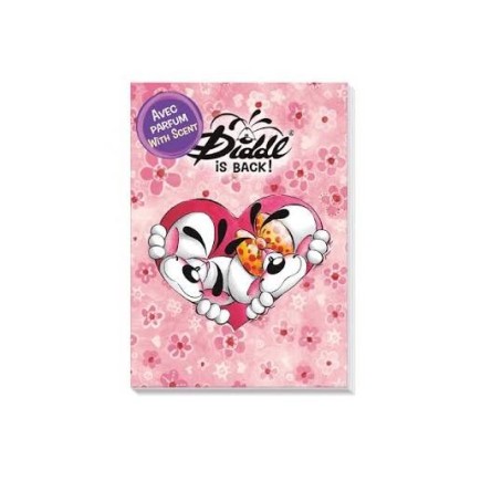Bloc parfumé A6 Diddl Rose