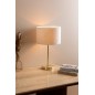 Lampe droite Tina 49cm bouclette or
