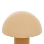 Lampe Lito bicolore champignon 37cm métal ocre