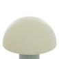Lampe Lito bicolore champignon 37cm métal vert céladon
