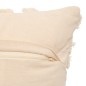 Coussin tufté Hawki 40x40 cm naturel
