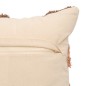Coussin tufté Hawki 40x40cm brun
