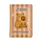 CARNET 3D FUNNY CAPYBARA