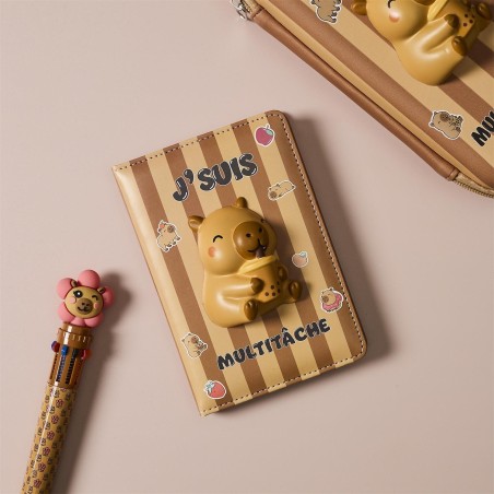 CARNET 3D FUNNY CAPYBARA