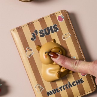 CARNET 3D FUNNY CAPYBARA