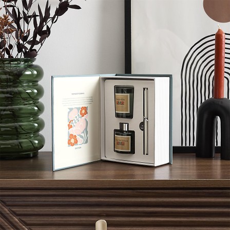 COFFRET FLOWER BOUGIE ET DIFFUSEUR