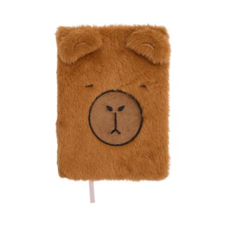 CARNET IMITATION FOURRURE CAPYBARA