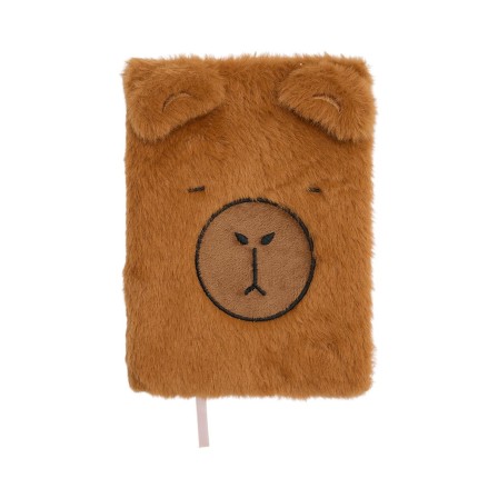 CARNET IMITATION FOURRURE CAPYBARA