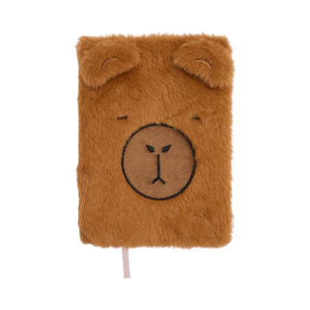 CARNET IMITATION FOURRURE CAPYBARA