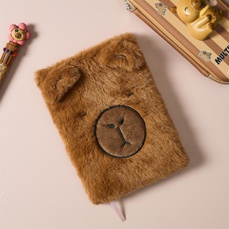 CARNET IMITATION FOURRURE CAPYBARA