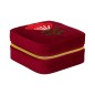BOITE A BIJOUX HERITAGE 10X10CM ROUGE