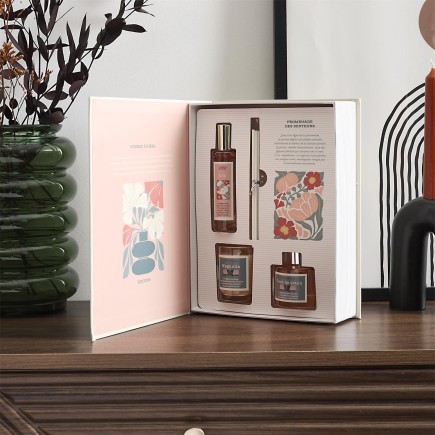 COFFRET FLOWER BOUGIE DIFFUSEUR SPRAY